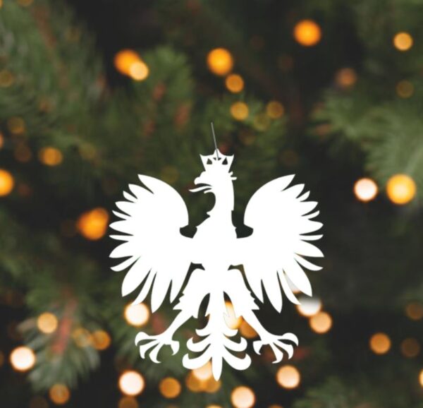 Polski orzel Ozdoba na Choinke - Polish eagle Christmas ornament